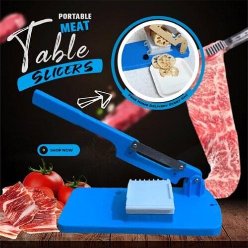Lonbor® Portable Meat Table Slicers Multifunctional Table Slicer Vegetable Grater Potato Vegetable Cutter Peeler kitchen Tools
