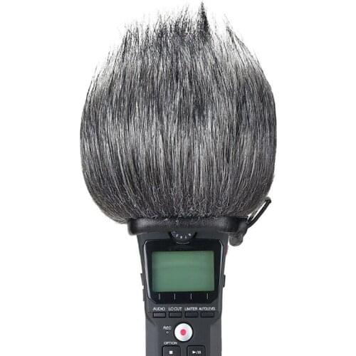 Microphone Dustproof Cover Windshield Noise Cancellation Outdoor Removable Windproof Windscreen Accessories For Zoom H1