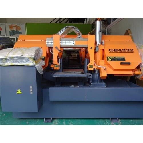 GB4232 Multi-functional Sawing Machine Cast Iron Cut Saw Machine Horizontal Woodworking Metal Band Sawing Machine 220V/380V 3KW