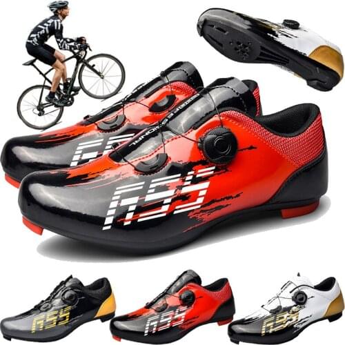 New Professional cycling shoes men racing SPD pedal cycling shoes self-locking road shoes women non-slip mtb bike cycling shoes