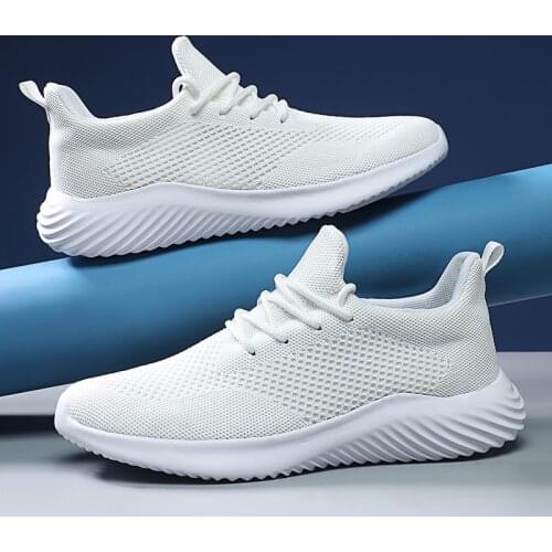 Men Running Shoes 2021 Comfortable Sports Shoes Male Trend Lightweight Walking Shoes Men Sneakers Breathable Footwear Zapatillas