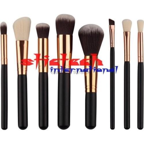 By ems or dhl 100sets high quality 8pcs/set Blusher Powder Makeup Brush Set