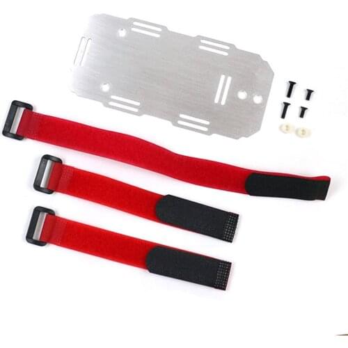Battery Plate Board for 1/14 Traxxas TRX-4 G500 G63 RC Crawler Parcel Shelf Equipment Upgrade Parts