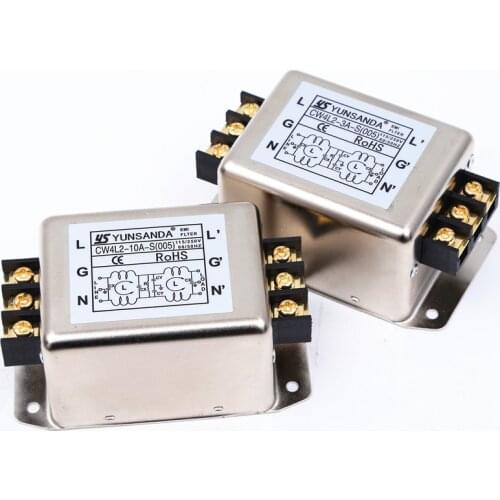 Power EMI Filter 10A 20A CW4L2-S (005) Connector