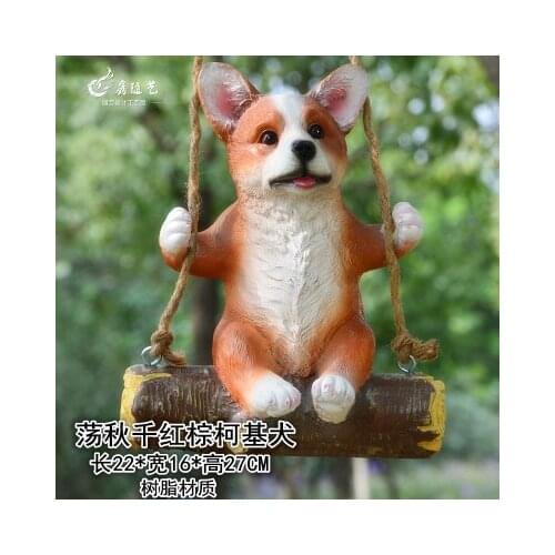 WOLF DOG GARDEN COURTYARD LIVING ROOM TO ATTRACT MONEY CRAFTS ANIMAL GARDEN PANDA SHOP DOG ANIMAL MODEL OWL CRAFTS STATUE HOME