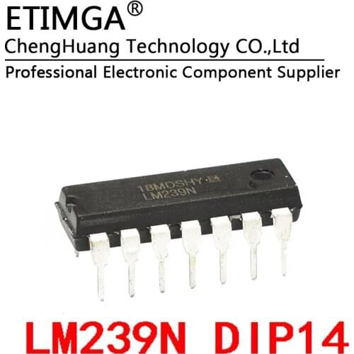 5PCS/LOT Original LM239N LM239 DIP14