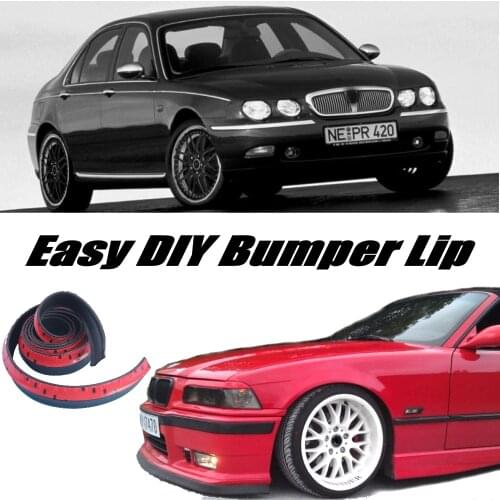 NOVOVISU Bumper Lip Deflector Lips For Rover 75 / 750 1998~2005 Front Spoiler Skirt For Car Tuning View / Body Kit / Strip