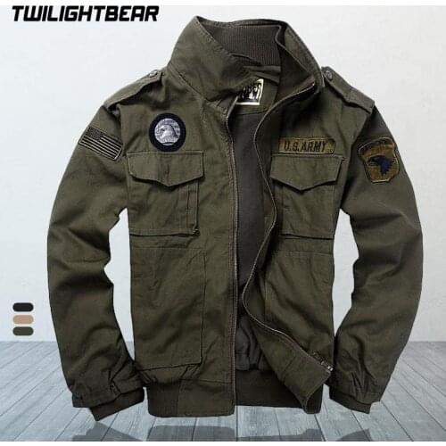 Brand Military Mens Bomber Jacket Coat Autumn Winter Multiple Pockets Thicken Casual Jacket Male Coat Men Parkas 3XL BG1620