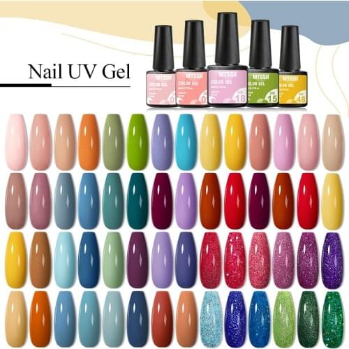 Mtssii Gel Polish Set Manicure for Nails Semi Permanent Vernis top coat UV LED Gel Varnish Soak Off Nail Art Gel Nail Polish