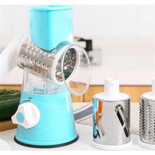 Vegetable Cutter Manual Multifunctional Round Mandolin Slicer Potato Cheese Cooking Kitchen Appliances Accessories