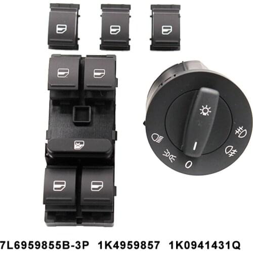 HeadLight Switch Head Lamp Switch For VW Golf MK5 Caddy JETTA TOURAN SAGITAR BORA 1K0 941 431Q 1K0941431Q
