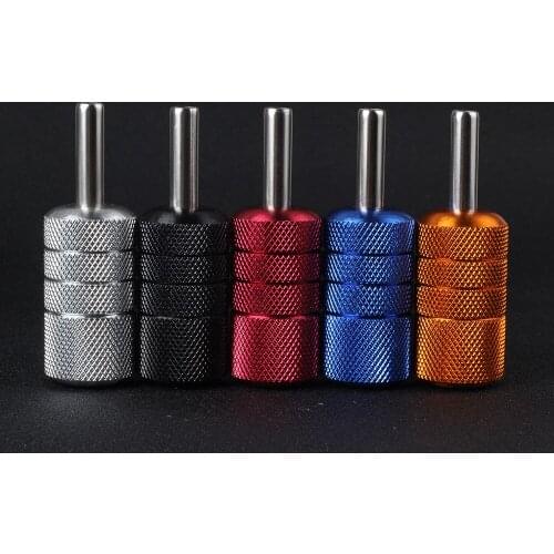 Professional tattoo equipment Self-locking 25mm aluminum alloy handle Metal self-locking handle Aluminum alloy tattoo handle