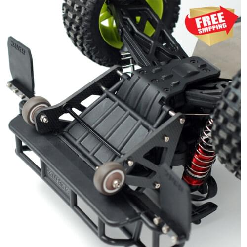 RC Radio control car arrma mojave wheelie bar carbon fiber frame adjustable option upgrade parts