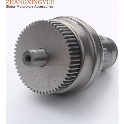 Scooter Starter Motor Clutch Gear for DERBI Gpr Replica Pesek Eu 2 50 Replica 2T malossi 50cc 100254700 14T/55T