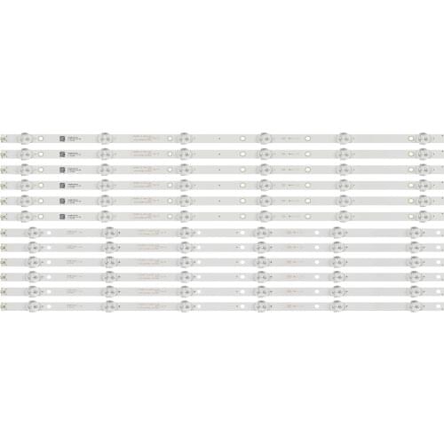 LED Backlight strip 6 lamp 7 lamp For 4708-K550WD-A3213K31 55PUF6051/T3 4708-k550wd-a3213k21 a3213k31 K550WD7