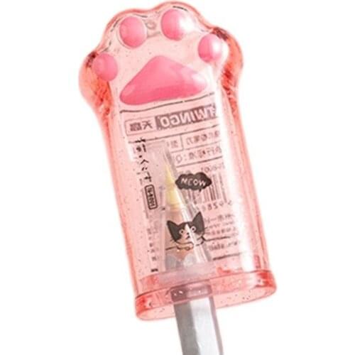 1 PC Random Color Cute Cat Paw Pencil Sharpener Kawaii School Supplies Student Prize Kids Gift School & Office stationery