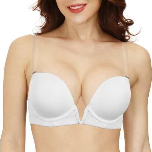 YANDW New Women Sexy Bras Ultra Push Up Padded Cups Underwire 32 34 36 38 40 42 A B C D E