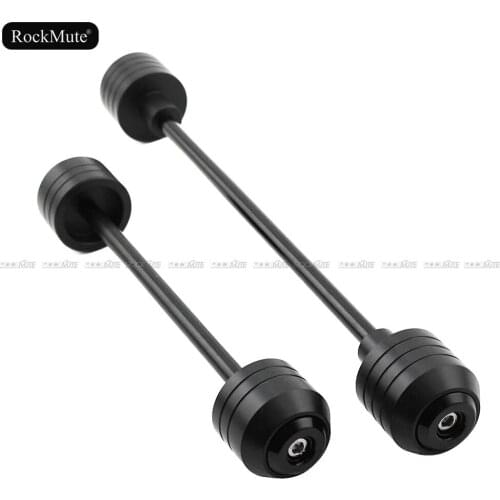 Front Rear Wheel Protector For KAWASAKI ZX-10 2008-2009 Motorcycle POM Circle Decoration Axle Fork Crash Sliders