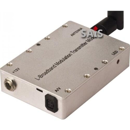 1.2GHz 3W Wireless Audio Video AV Transmitter Receiver Transceiver Telemetry Set for FPV