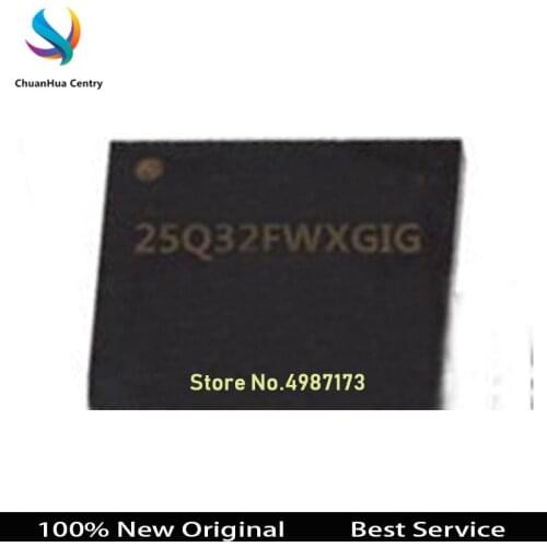 1 Pcs W25Q32FWXGIG 25Q32FWXGIG GD25Q64CWIG 25Q64CWIG W25Q128JVEIQ 25Q128JVEQ W25Q256FVEM 25Q256FVEM SON8 New Original In Stock