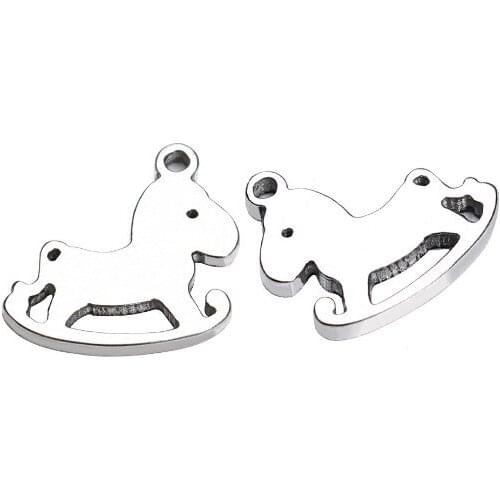 30pcs/lot 8mm*11mm Steel dragonfly Connector Metal Alloy Pendant For DIY bracelet Jewelry Making f4d4