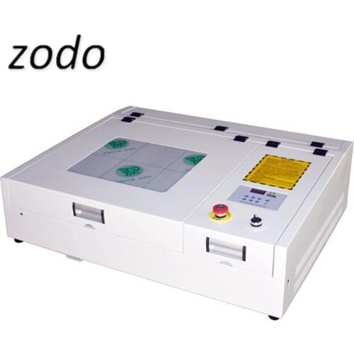 50W CO2 Small Wood Laser Cutting Machine SmalI Items CE 400*400MM Desktop Laser Engraver And Cutter DIY For Wood Arts And Crafts
