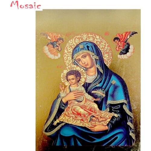 Diamond embroidery Jesus religious icon,5d diamond painting,full diamond mosaic picture of rhinestones,new year gift