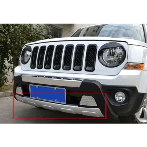 Car ABS Front Lower Bumper Protector Guard Bar For Jeep Patriot 2011 2012 2013 2014 2015 2016 [QP1040]