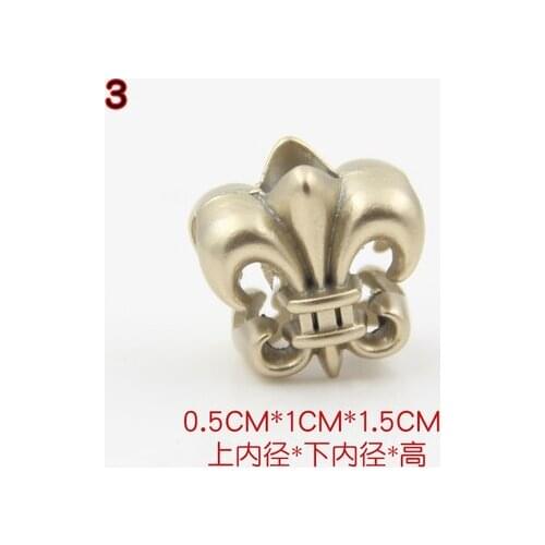Free shipping 10pcs/lot Metal Stopper bell pendant coat line card button Stopper down jacket clothing accessories
