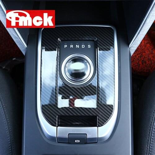 For Land Rover Discovery Sport 2015 2016 2017 2018 2019 Chrome Car Accessories Center Console Gear Shift Panel Cover Trim Frame