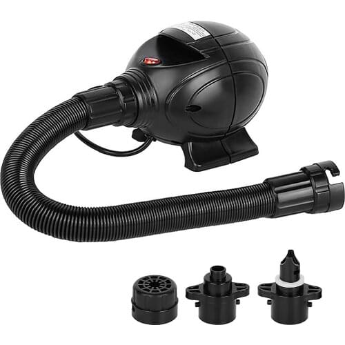 Electric Air Pump 800W Portable Inflator Deflator 3Nozzles For Inflatable Air Bed Mattress Float Pool Toy Flow Kayak Accessories
