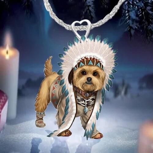 Aesthetic Jewelry Personalized Necklace Cute Fairy Pendant Necklace Best Friend Necklace Halloween Jewelry Tribal Pet Pendant