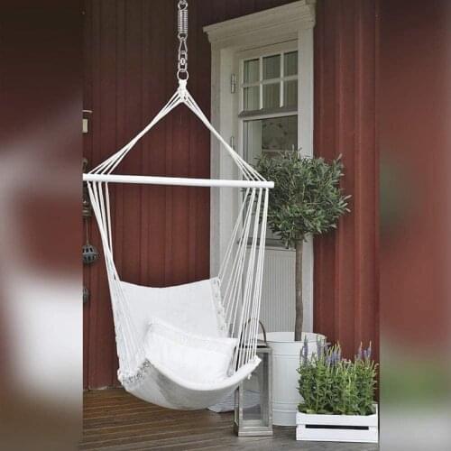 Hot Porch Swing Spring Hanging Kit with Heavy Duty Suspension Swing Swivel and 2 Snap Hook Carabiner for Hammock Chairs