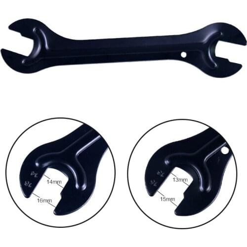 Carbon Steel Bike Cycle Head Open End Axle Hub Cone Wrench Spanner Bicycle Repair Tool
