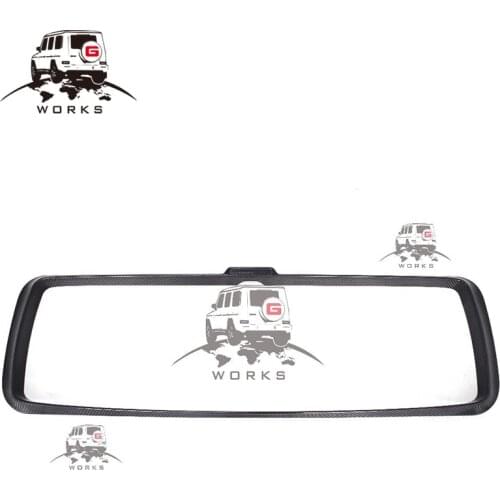 G class W464 g63 B900 front grille frame cover 2019y~ in dry carbon fiber and PP material