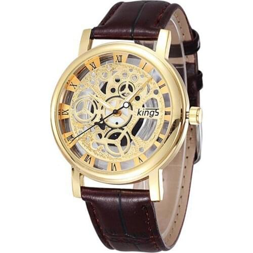 Hallow Timezone Casual Checkers Faux Leather Quartz Analog Wrist Watch Luxury pulseira relogio feminino Ladies women watches 533