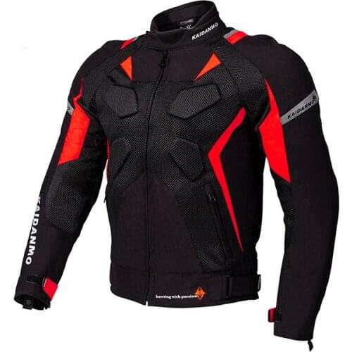 2019 Motorcycle Racing Jackets men Breathable motocross racing mesh Jacket CE PROtective pads JACkets