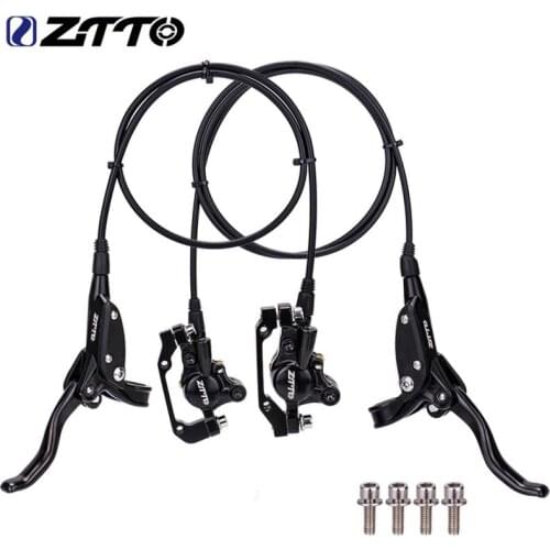 MTB Road Bike Hydraulic Disc Brake Calipers Front Rear 800/1400mm Mountain Bike Kit Bicycle Oil Pressure Disc Brake Set