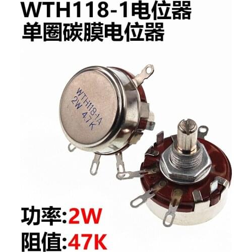 New WTH118-1A 2W 47K WTH118 Potentiometer