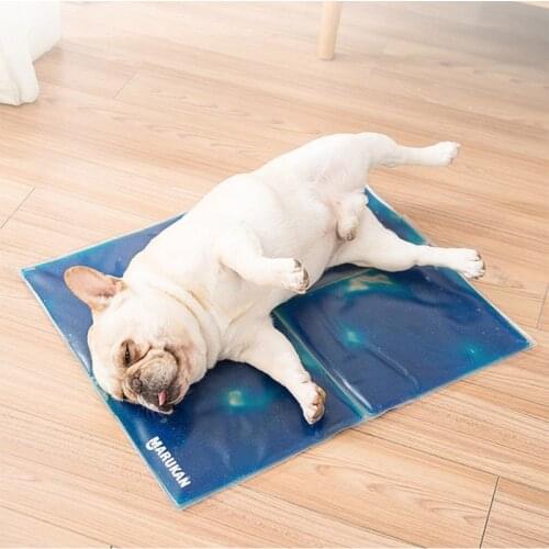 Pet Summer Self-cooling Mattress is Used for Kennel to Reduce Heat and Non-toxic Sleeping Mat Ice Pad