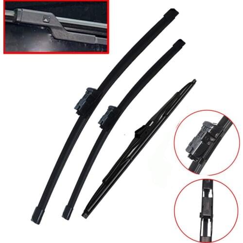 Car Front and Rear Window Wiper Blades Windshield Windscreen wiper For Cadillac SRX 2010 2011 2012 2013 2014 2015 2016