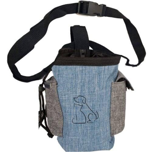 Dog Training Treat Bags Portable Dog Walking Snack Pouch Detachable Pet Feed Pocket Pouch Puppy Snack Reward Waist Bag