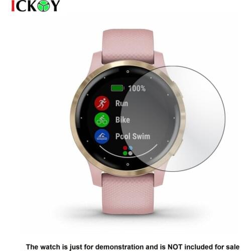 3pcs Anti-Scratch Ultra HD Premium Shield Film LCD Screen Protector Cover for Garmin Vivoactive 4S Smartwatch Accessories