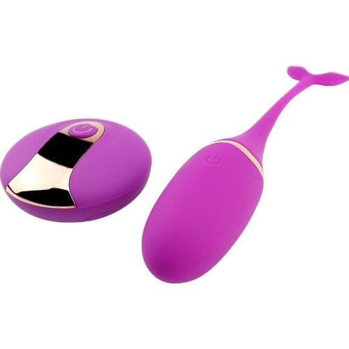 Female Adult Toy 10 Speed Bullet Vibrating Egg Remote Control Vagina Vibrator Massager Kegel Ball G Spot Women Sex Toy