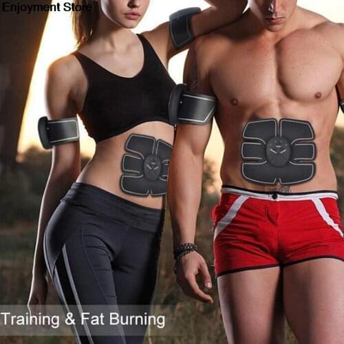 1PC EMS Smart Muscle Stimulator Abdominal Trainer Pad Trainer Buttocks Butt Lifting Slimming Massager Unisex