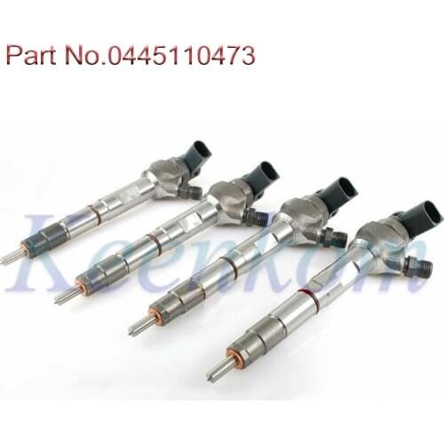 4PCS Fuel Injector Nozzle For A UDI A3 A4 SEAT SKODA VW Beetle Golf OEM 0445110473 0445110369 0445110647 03L130277J 03L130277Q