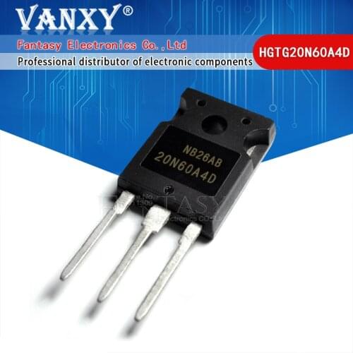 5pcs HGTG20N60A4D TO-247 20N60A4D 20N60 TO247 HGTG20N60 IGBT 600V