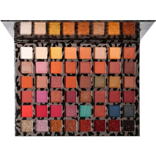 5 Pieces new brown earthy Private Label eyeshadow palettes best natural matte pigment makeup no logo custom