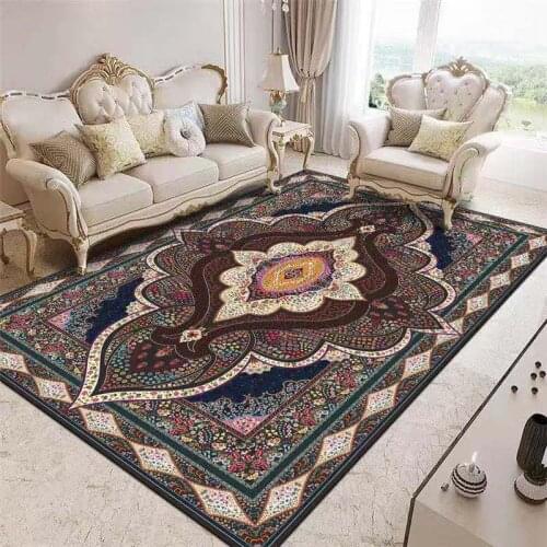 Bohemian style Large Carpet Geometric Nordic Bedroom Area Rugs Parlor Coffee Table Floor Mat Home Decor Carpets for Living Room