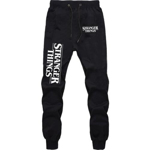 Stranger Things Sweatpants Casual Sports Pants Spring Autumn Harajuku Full Length Pants Men Women Streetwear Long Trousers